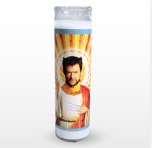 WOLVERINE CELEBRITY SAINT CANDLE