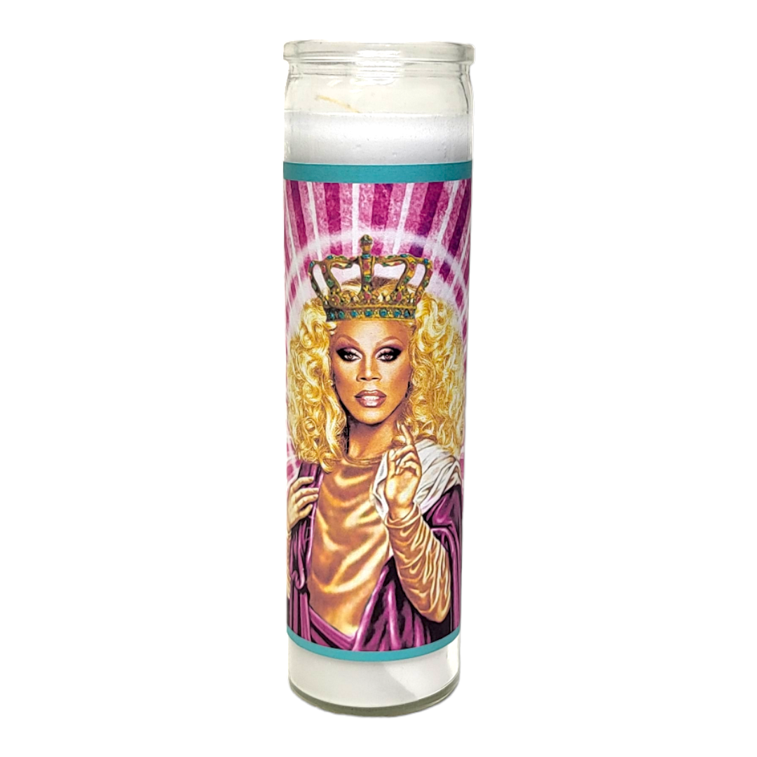 RuPaul CELEBRITY SAINT CANDLE