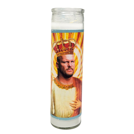 STONE COLD STEVE AUSTIN 3:16 CELEBRITY CANDLE