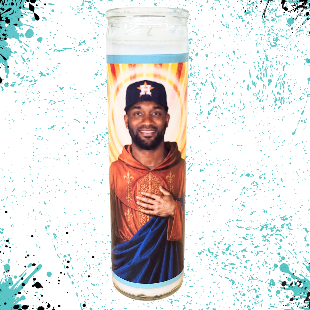 Yordan Alvarez Astros Celebrity Saint Candle
