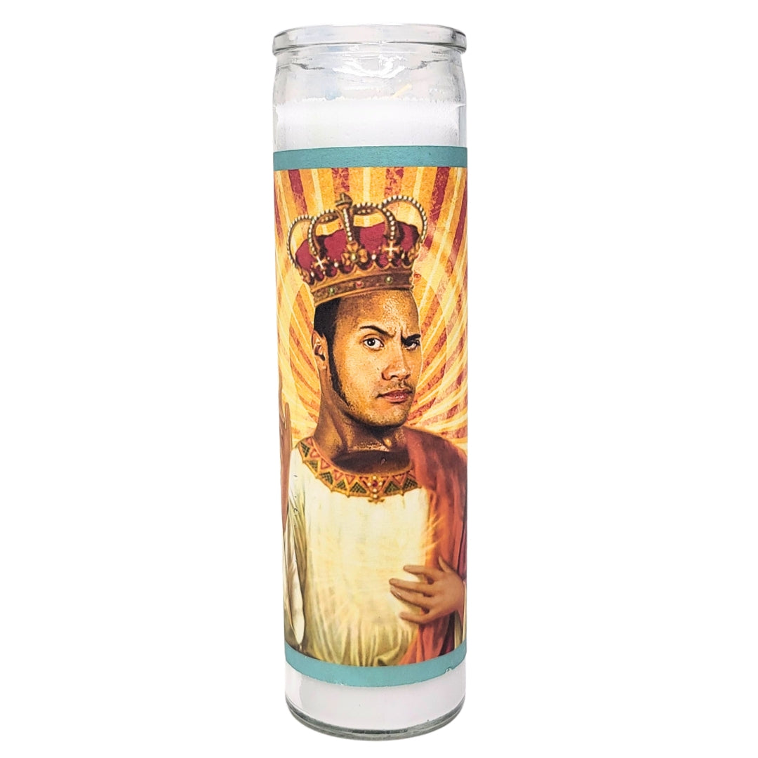 THE ROCK CELEBRITY CANDLE