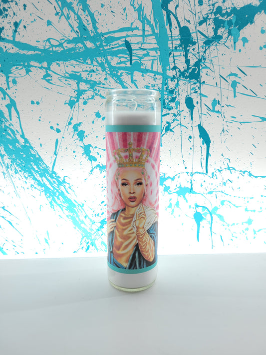 DOJA CAT CELEBRITY SAINT CANDLE