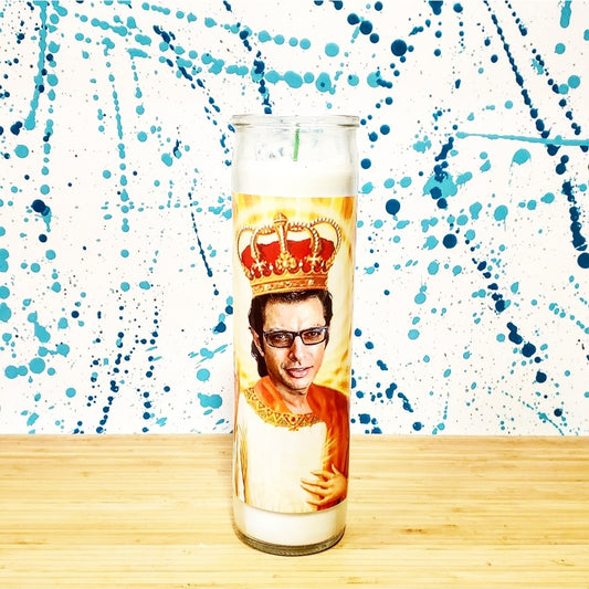 JEFF GOLDBLUM CELEBRITY CANDLE