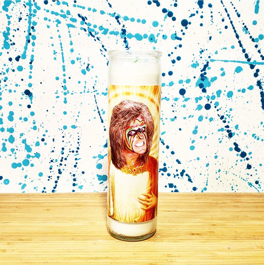 ULTIMATE WARRIOR CELEBRITY CANDLE