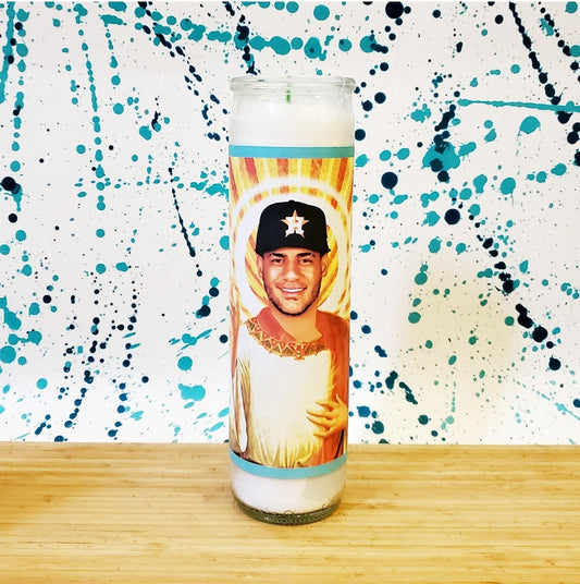 JOSE SIRI ASTROS CELEBRITY SAINT CANDLE