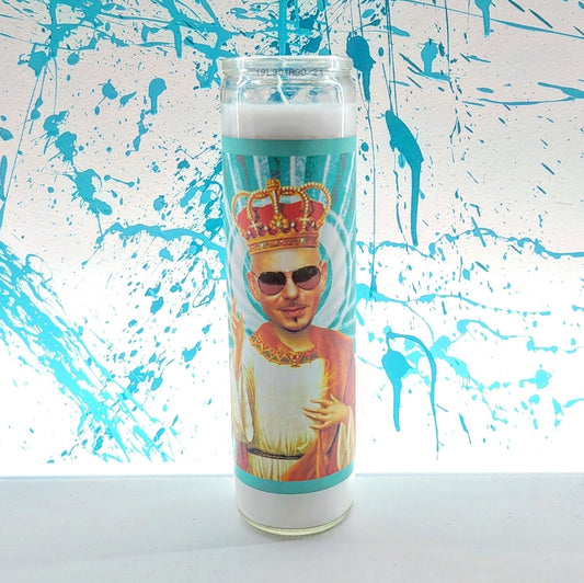 PIT BULL CELEBRITY SAINT CANDLE