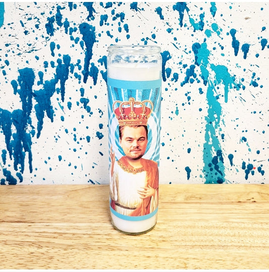 LEONARDO DICAPRIO CELEBRITY SAINT CANDLE