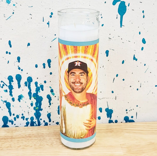 JUSTIN VERLANDER ASTROS CELEBRITY CANDLE