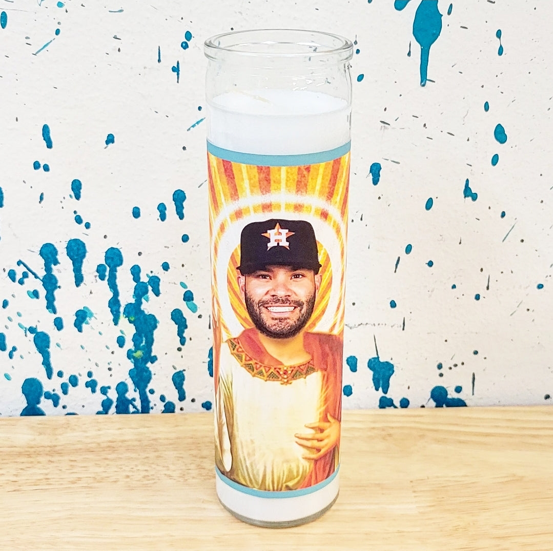 JOSE ALTUVE ASTROS CELEBRITY CANDLE