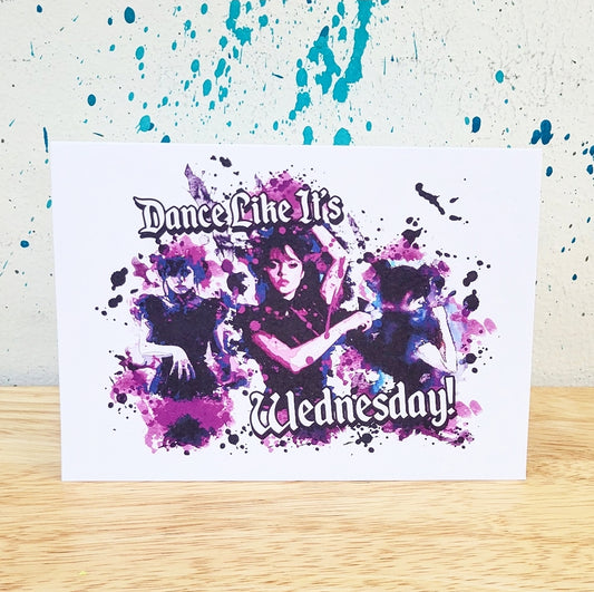 Wednesday Greeting Card