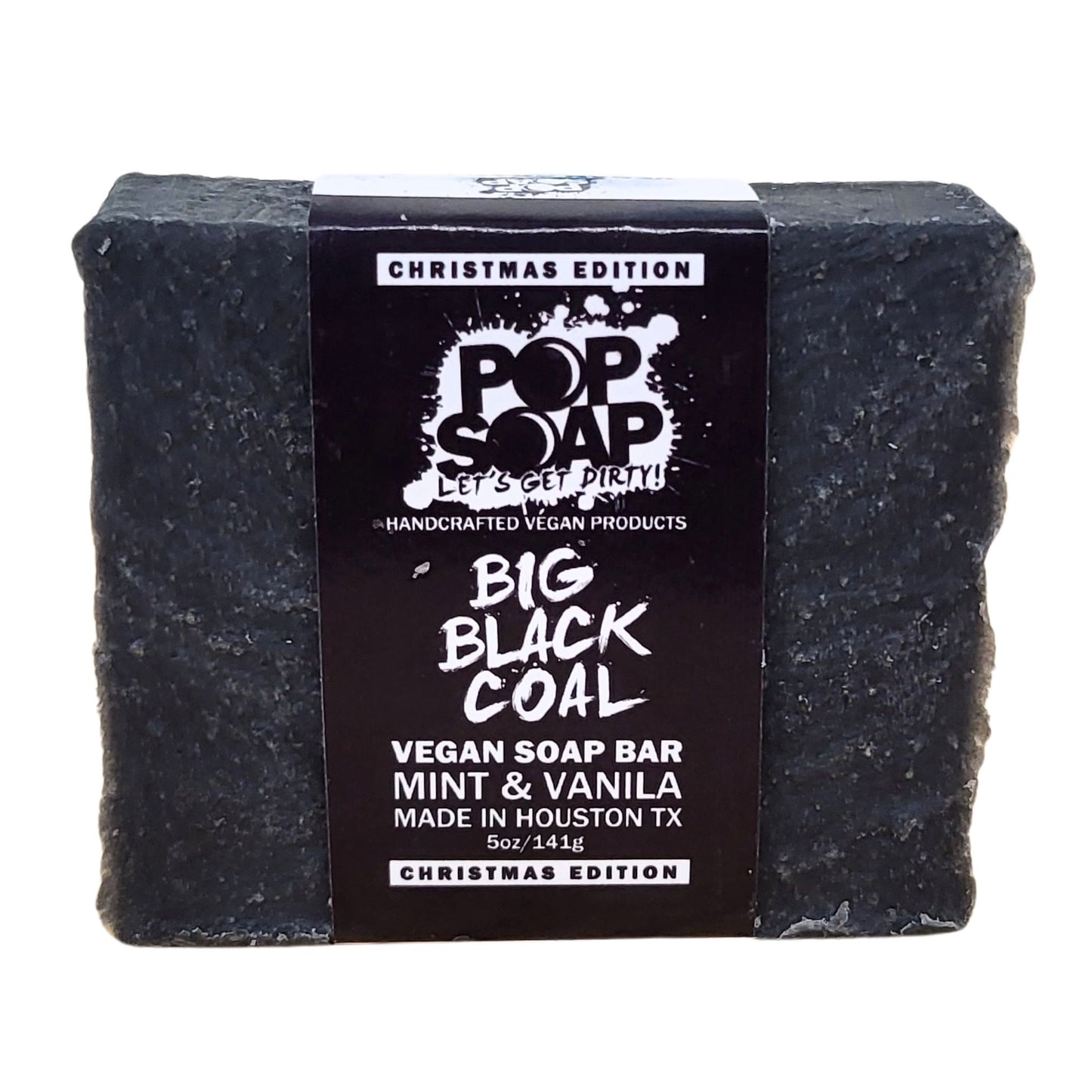 BIG BLACK COAL SOAP BAR