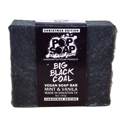 BIG BLACK COAL SOAP BAR