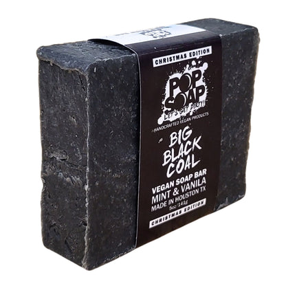 BIG BLACK COAL SOAP BAR