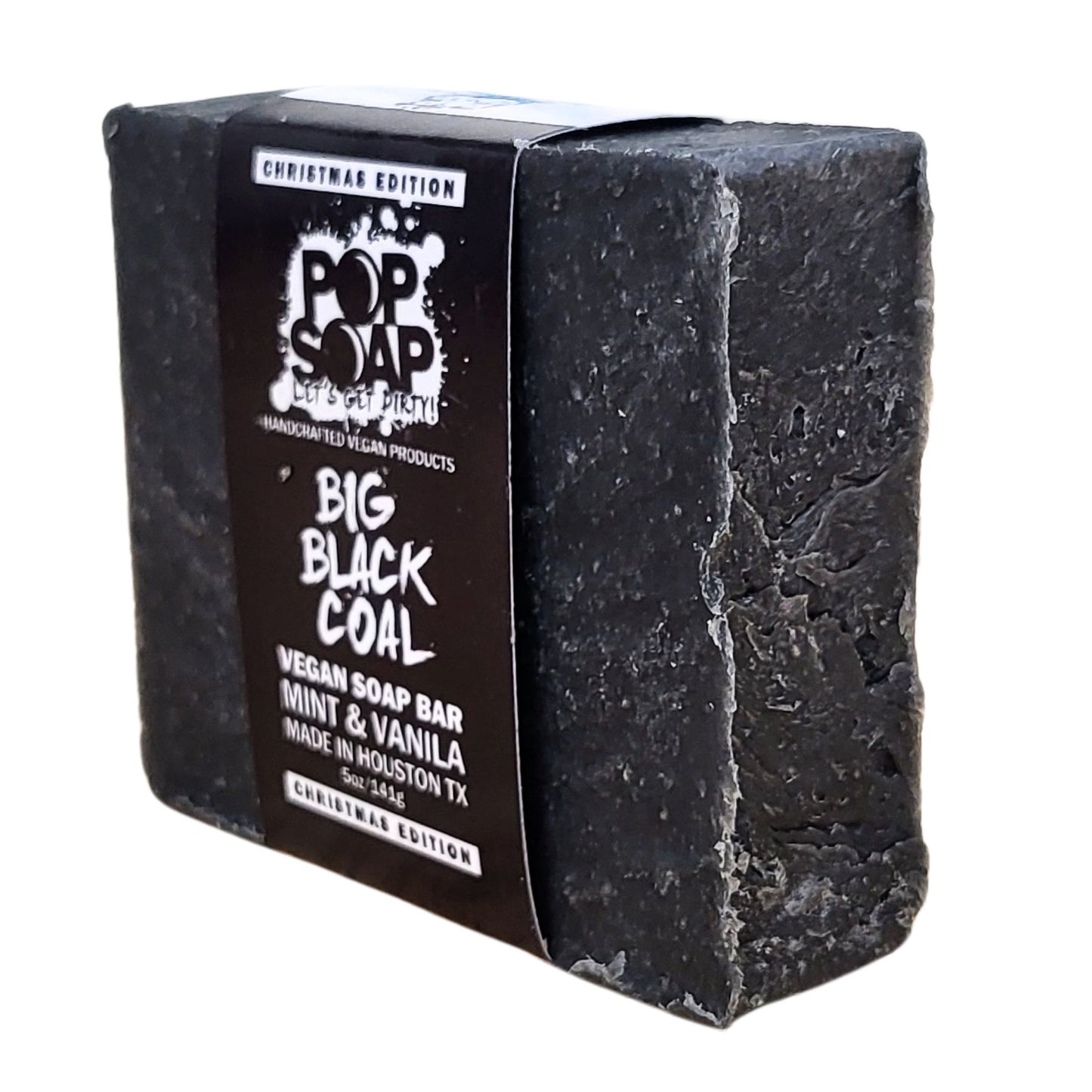 BIG BLACK COAL SOAP BAR