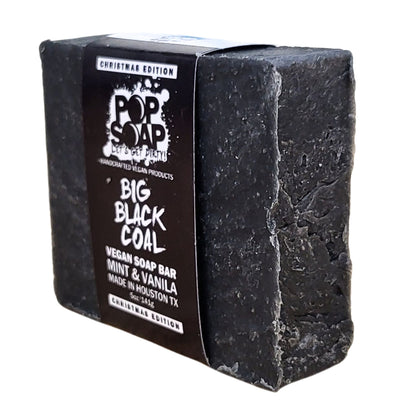 BIG BLACK COAL SOAP BAR