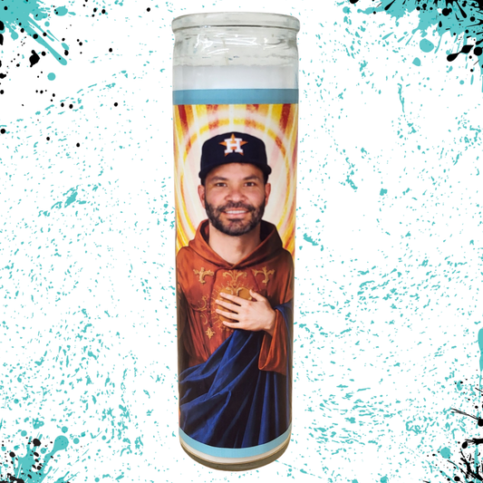 Jose Altuve Astros Celebrity Saint Candle