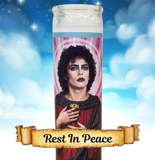 TIM CURRY DR FRANK CELEBRITY CANDLE