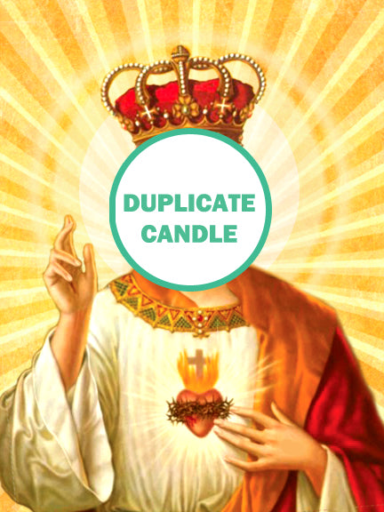 DUPLICATE YOUR CUSTOM SAINT CANDLE