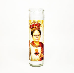 DWIGHT SHRUTE CELEBRITY CANDLE