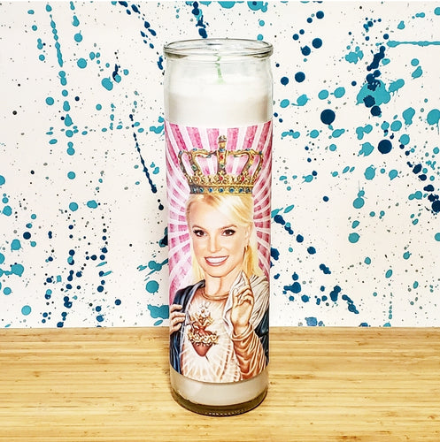 BRITNEY SPEARS CELEBRITY SAINT CANDLE
