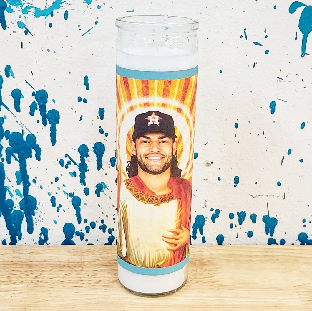 LANCE McCULLERS ASTROS CELEBRITY CANDLE